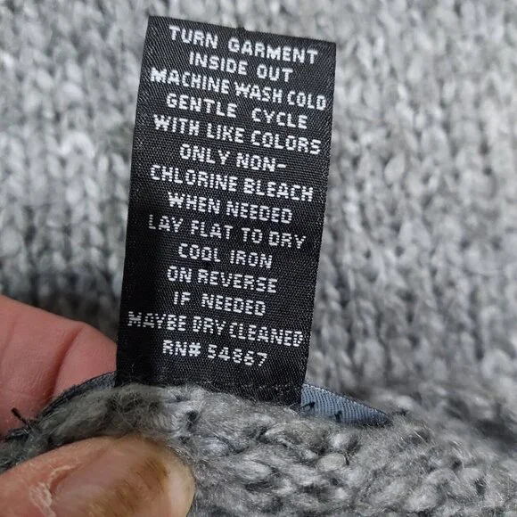 New York & Company Sweater Womens Girls XS Gray Comfy Pullover Sweater - Picture 6 of 14